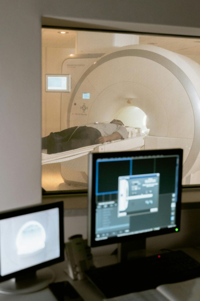 A patient undergoes a comprehensive MRI scan at one of the leading medical imaging centers in Houston.